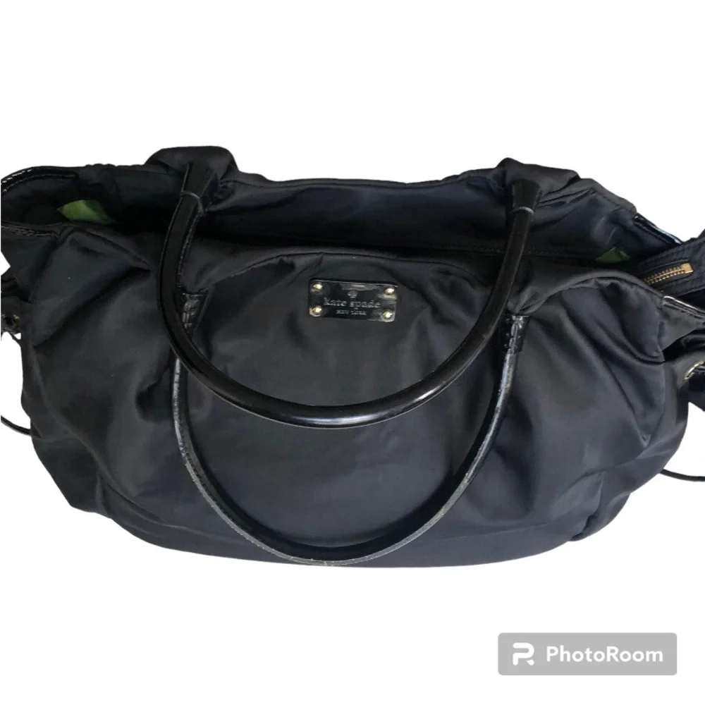 Kate Spade Stevie Nylon Navy Shoulder Baby Bag